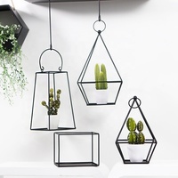 Planteur de fil métallique suspendu, décoration fantastique, étagère suspendue, pour la maison et le jardin, printemps