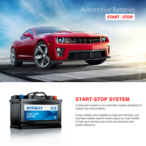 Baterías de plomo ácido sin mantenimiento 12v60ah 75D23L/Q85 batería de parada de arranque de <span class=keywords><strong>coche</strong></span> automático - Product Image 3