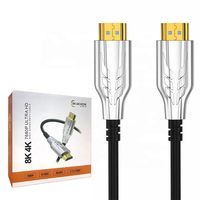 Auf Lager: 10M 15M 20M 25M 30M 50M 100M HDMI 8K 60Hz 48Gbps 4K 60Hz 18Gbps AOC HDMI 2.1 Ultra-HD Aktives Optisches Glasfaserkabel
