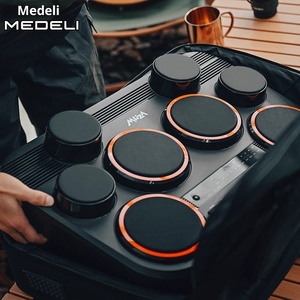 Batería Electrónica de Escritorio <span class=keywords><strong>Medeli</strong></span> Magic Shark DD325 con Pantalla Completa, Compacta y Portátil, para Actuaciones al Aire Libre y Principiantes - Product Image 2