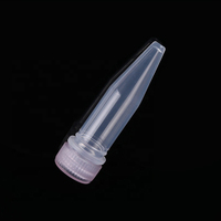 Tube de centrifugation conique gradué en plastique de laboratoire de 5 ml avec verrouillage de sécurité
