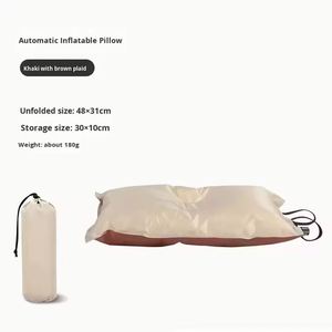 Almohada Inflable Impermeable para Exteriores, Camping, Viajes, Playa, 200tc, Firmeza Media - Product Image 1