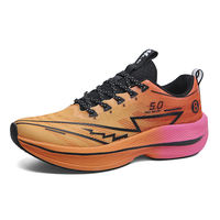 Chaussures de marathon unisexes imperméables, respirantes, avec empeigne en mesh, pratiques, durables, en tissu hautement élastique, motif mosaïque cool, confortables