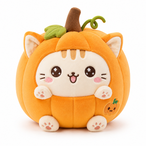 Fabrication OEM de jouets en peluche personnalisés : Peluche citrouille douce, animal en peluche, poupée compagnon, conception et taille sur mesure - Product Image 2