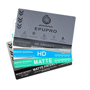 Protector de Pantalla FONLYU de Alta Gama, Película de <span class=keywords><strong>Hidrogel</strong></span> con Memoria EPU Autorreparable, HD <span class=keywords><strong>Mate</strong></span>, Privacidad, Curvo, Anti-Espía, Anti-Huellas - Product Image 1