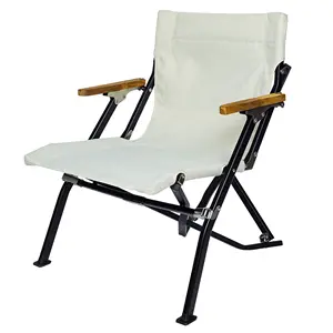 كرسي تخييم كوري قابل للطي خارجي محمول من الألومنيوم ، سبيكة للخدمة الشاقة في الهواء الطلق/
