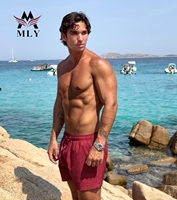 Shorts de Baño MLY para Hombre, Shorts de Surf de Secado Rápido con Forro de Malla, Trajes de Baño Divertidos