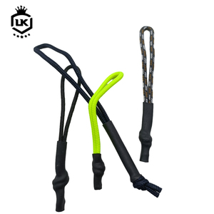 Lanke Export Noeud Zipper Pull Head U Type Caoutchouc Plastique Logo Dot String Zipper Pullers pour Vêtement, Extérieur, Unifo - Product Image 2