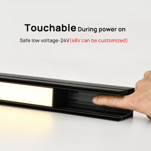 SCON – éclairage de piste créatif en aluminium PVC, <span class=keywords><strong>plafond</strong></span> extensible, piste magnétique suspendue, projecteur LED, montage magnétique, Rail de piste - Product Image 6