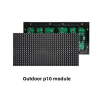 Module d'affichage LED à texte défilant haute luminosité pour extérieur, en gros, P10 avec résolution de 40 000 pixels et montage de type pilier