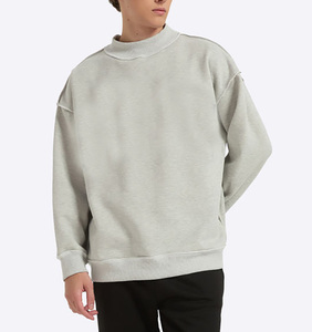 Sudadera Personalizada con Cuello Alto, 350GSM, Gruesa, con Etiqueta Privada, Logotipo Personalizado, Unisex, Talla Grande, con <span class=keywords><strong>Capucha</strong></span> - Product Image 1
