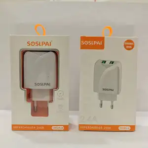 EU UK pengisi daya dinding jenis Plug AS 20W pengisian cepat 2 port adaptor daya untuk Samsung Galaxy S22 S22 Ultra