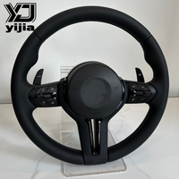 Volant sport en cuir OLIVER modifié pour BMW M3, M4, M5, M6, E70, E90, F30 (série complète)