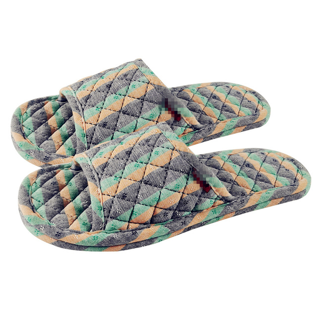 Spring Soft Open Toe Slip on Memory Foam Home Slippers Comfortable Indoor House Slippers for Daily