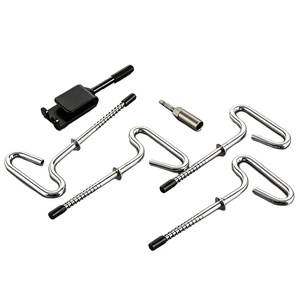 Piquets robustes pour abri de pêche sur glace, kit d'ancrage pour tente de camping d'hiver en extérieur - Product Image 1