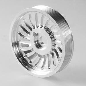 Pemesinan CNC 5-Axis Kustom, Bagian Penggilingan, Poles, Aluminium 6061, 6689 GX200/196cc Speedway Billet Flywheel - Product Image 4