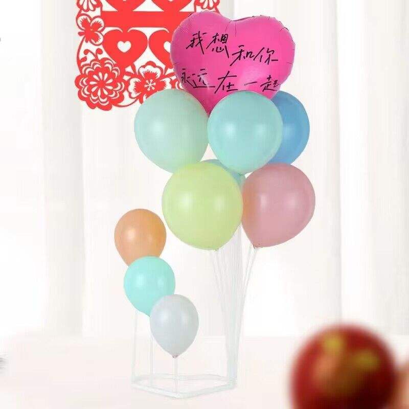 Love Style 10 pieces table floating white