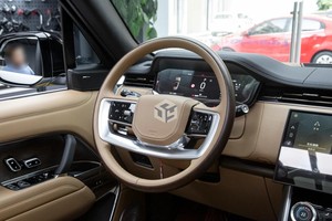 Volant personnalisé <span class=keywords><strong>marron</strong></span> + noir de haute qualité pour <span class=keywords><strong>Range</strong></span> <span class=keywords><strong>Rover</strong></span> Vogue 2023 + accessoires intérieurs de volant - Product Image 6