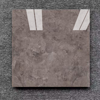 Carrelage intérieur pour sol en marbre marron 60x60, texture marbre café, carreaux de sol en porcelaine polie pour appartement