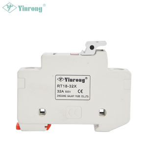 Portafusibles cilíndrico <span class=keywords><strong>GALAXY</strong></span> UL TUV aprobado 500V <span class=keywords><strong>32A</strong></span> con base de fusible de grado industrial de protección IP67 - Product Image 2