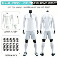 Survêtements de sport XL les plus vendus, nouveau design, pour entraînement en salle, ensemble uniforme de football professionnel