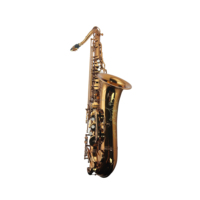 SEASOUND OEM Professional JYTS113CF Coffee Tenor Saxophone Woodwind Instrument BB Tone Foldable Adjustable High-grade Waterproof