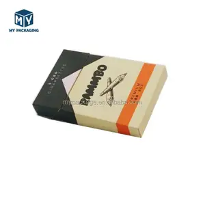 Scatole di cartone per sigari con Logo personalizzato in rotolo ecologico Flip Top scatola di imballaggio Pre-carta Flip Premium Rolling Packaging Box