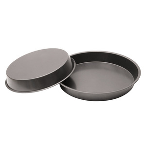 Molde redondo para pizza de acero al carbono de 11 pulgadas, antiadherente, para hornear pizza, pastel y tarta. - Product Image 2