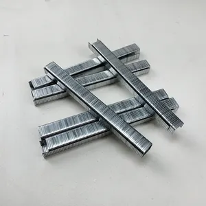 Factory Custom 20 Ga 1008J/1010J/1013J Galvanized U-shaped Nail Wood Sofa 10J Series Staples Pin For Upholstery