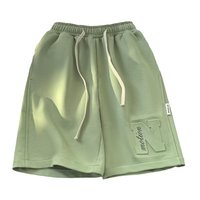 Shorts de sport de luxe pour hommes Pantalons mi-longs décontractés Pantalon cinq points pour jeune homme de grande taille pour l'été