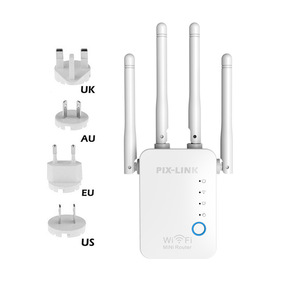 Amplificador de señal WR16 de 300 Mbps – Repetidor WiFi de cuatro antenas / Extensor de enrutador inalámbrico L428 - Product Image 4