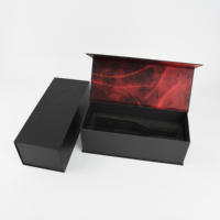 Boîte cadeau pour vin rouge, personnalisable avec logo, pliable, en papier enduit, écologique, réutilisable, pour une seule bouteille, emballage élégant pour vin