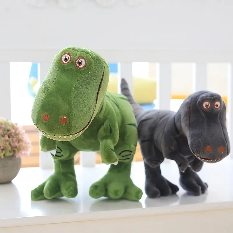 1 pezzo 40-100cm nuovo dinosauro giocattoli di peluche cartone animato tirannosauro bambole carine imbottite per bambini bambini ragazzi regalo di compleanno