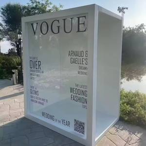 लिन फोटो बूथ पत्रिका स्नातक बूथ के लिए सुंदर शादी की सजावट - Product Image 6