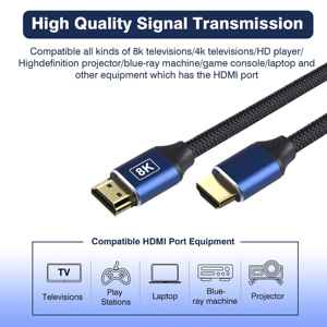 Câble <span class=keywords><strong>hdmi</strong></span> 8K ATC CE RoHS masculin à plaqué or, <span class=keywords><strong>20</strong></span> mètres, haute qualité, livraison gratuite - Product Image 3