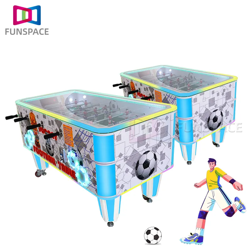 2023 nouveau jeu de table de football de baby-foot personnalisé professionnel de haute qualité pour parc d'attractions