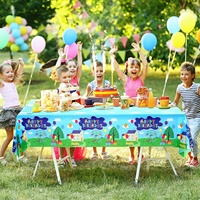 Party dekorationen Alles Gute zum Geburtstag Tischdecke Kunststoff Einweg Tischdecke für Kinder Baby Geburtstags feier