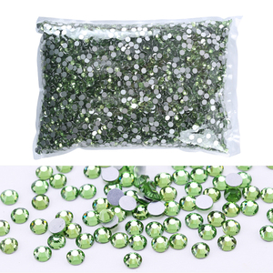 Rạng rỡ tỏa sáng sang trọng kim cương thạch với pha lê trở lại phẳng cuối cùng sáng chói pha lê thạch - Product Image 5