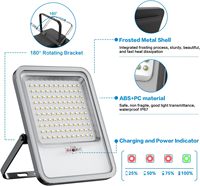 Lente impermeable al aire libre Super brillo de alto rendimiento LED 40W IP65 Luz de pared Luz de inundación solar