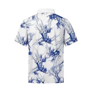 Camisas de Pesca Sublimadas al por Mayor, OEM, de Poliéster, UPF50+, Transpirables, de Secado Rápido, Manga Corta - Product Image 4
