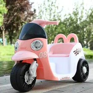 Multi-Funktion 2 in 1 niedliches Elektroroller für Kinder / Kindermini-Motorrad mit Musik und Licht / Weites Rad Elektroroller Dreirad