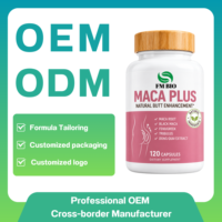 Capsules Maca Plus pour femmes OEM ODM, extrait de racine de Maca, Tribulus, Dong Quai, complément alimentaire naturel à base de plantes, favorise la vitalité et la silhouette