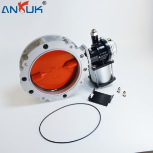Valvola a Sfera Pneumatica per Polveri DN32 DN50 DN65 Tipo Grande Volume per Scarico Silo Miscelatore Caricamento Flusso Pneumatico - Product Image 6