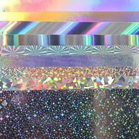 Papier cartonné holographique Sentao, papier métallique irisé, papier miroir, feuilles réfléchissantes, scrapbooking, affiche, bricolage, artisanat personnalisé