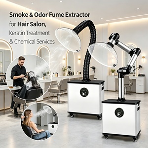 Système d'extraction de fumée portable, purificateur de fumée, évacuateur de fumée pour la soudure, le <span class=keywords><strong>spa</strong></span> de beauté, l'usage domestique - Product Image 1