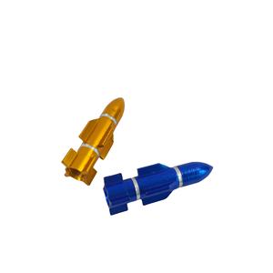 Bouchon de valve de roue de vélo en alliage d'aluminium durable couvercle de port d'air pour tige de roue de jante de moto vtt - Product Image 6