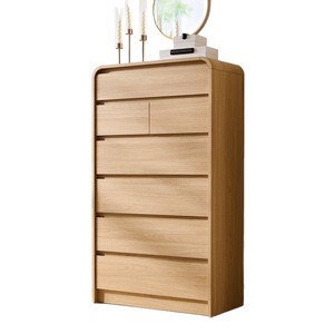 Aparador de estilo madera maciza, mueble de almacenamiento multifuncional para sala de estar, mueble de almacenamiento moderno y minimalista para dormitorio - Product Image 5