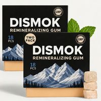 Permen Karet Bebas Gula Nano Hidroksiapatit untuk Remineralisasi Gigi & Nafas Segar OEM ODM Pasokan Grosir