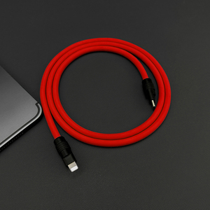 Tendance chaude <span class=keywords><strong>incassable</strong></span> 1M Silicone Type C à Type C Câble Cordon 100W 240W 5A Usb C Câble de charge en silicone rapide pour <span class=keywords><strong>IPhone</strong></span> 15 - Product Image 5