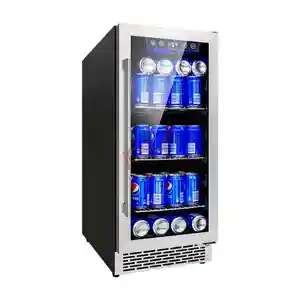 Zhongshan Refroidisseur de vin en verre Nevera Licorera Pequea Para Vinos Rfrigrateur Et Cave A Vin Ventilation Hight Wine Fridge